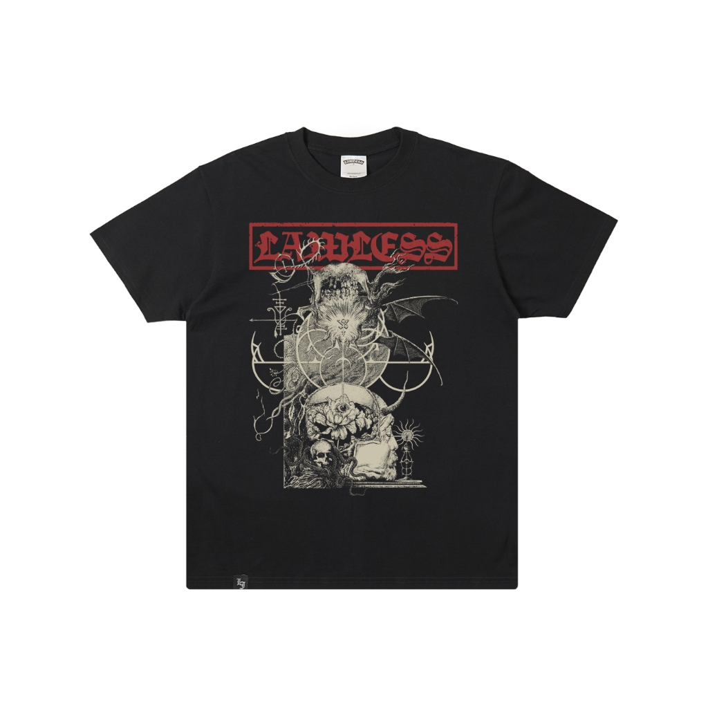 Lawless Jakarta - Sermons T-shirt - Black