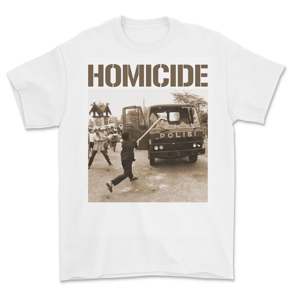 Homicide  - Pathos Bundle (Vinyl + T-shirt) White