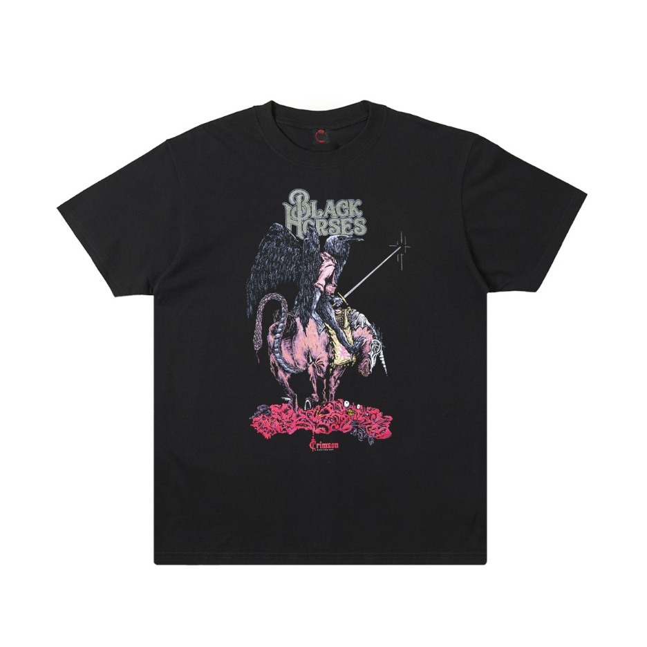 Black Horses - Duskrider T-shirt - Black