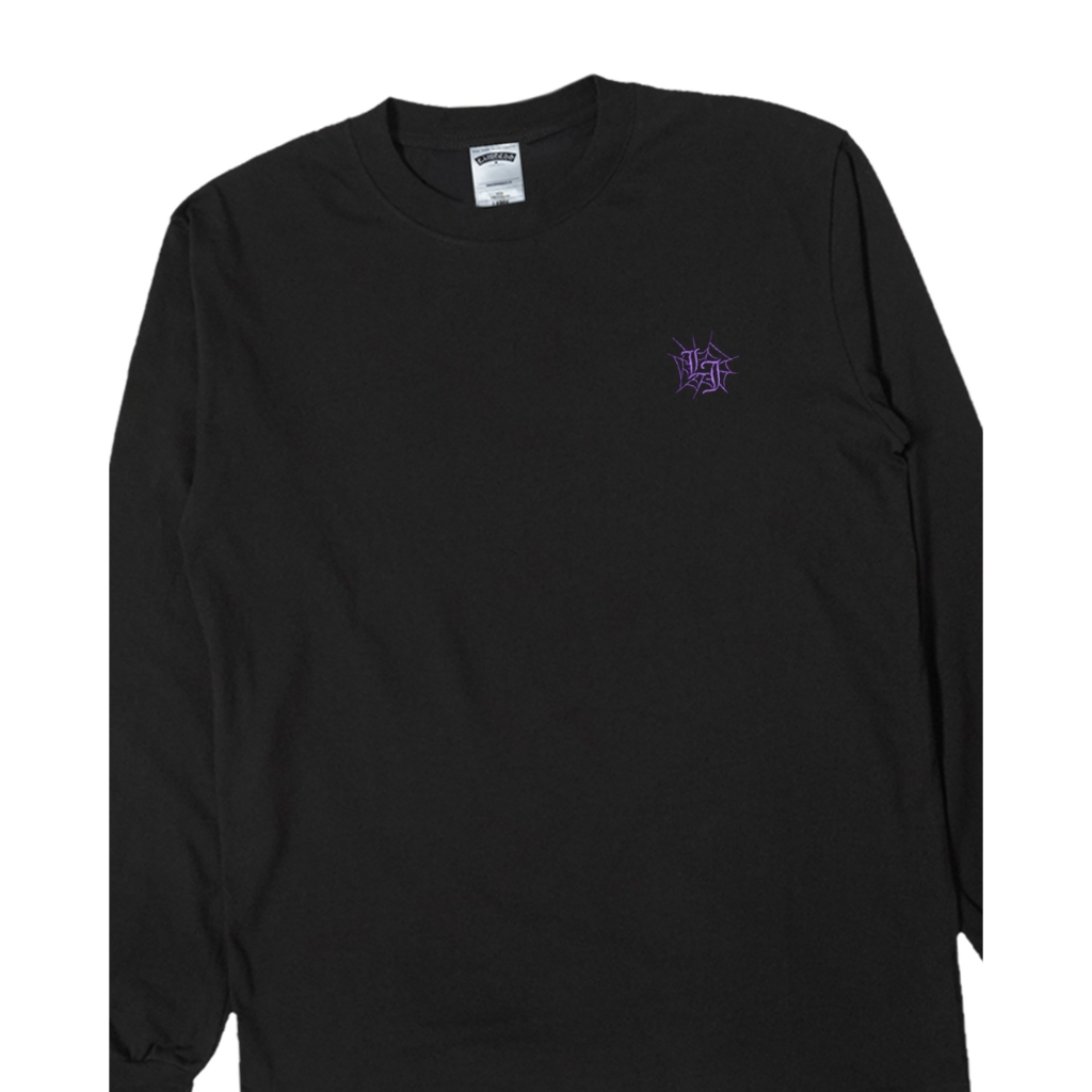 Lawless Jakarta - Initials Web Logo Longsleeve - Black