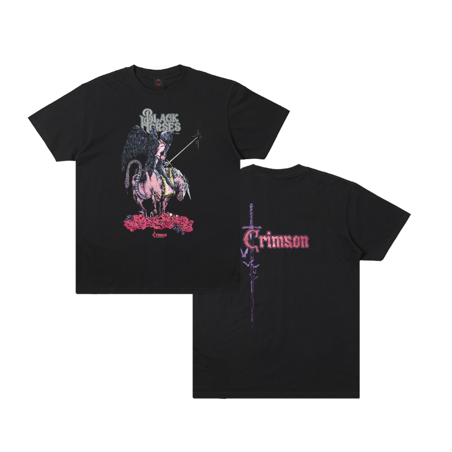 Black Horses - Duskrider T-shirt - Black