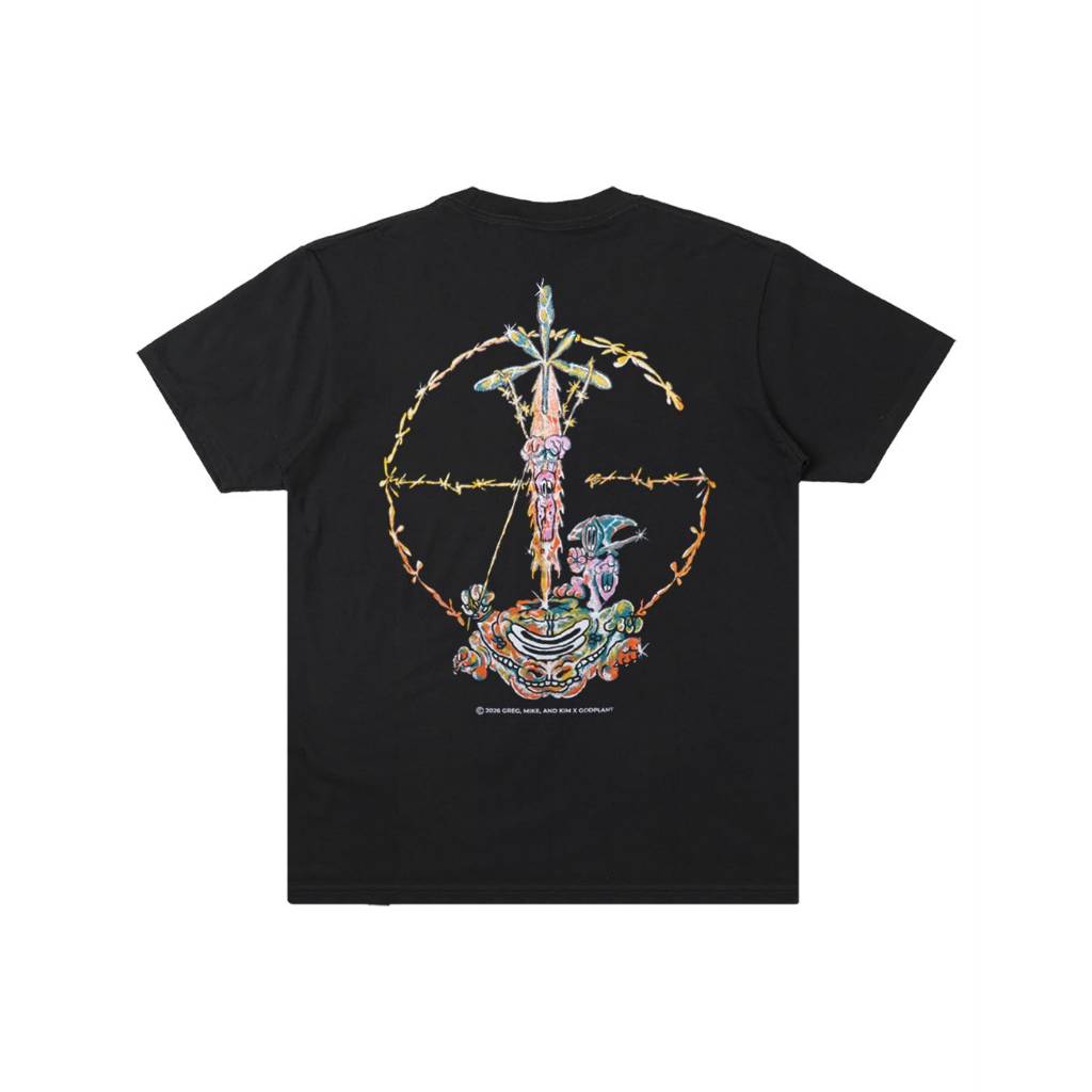 Godplant - Cuscuta T-shirt - Black