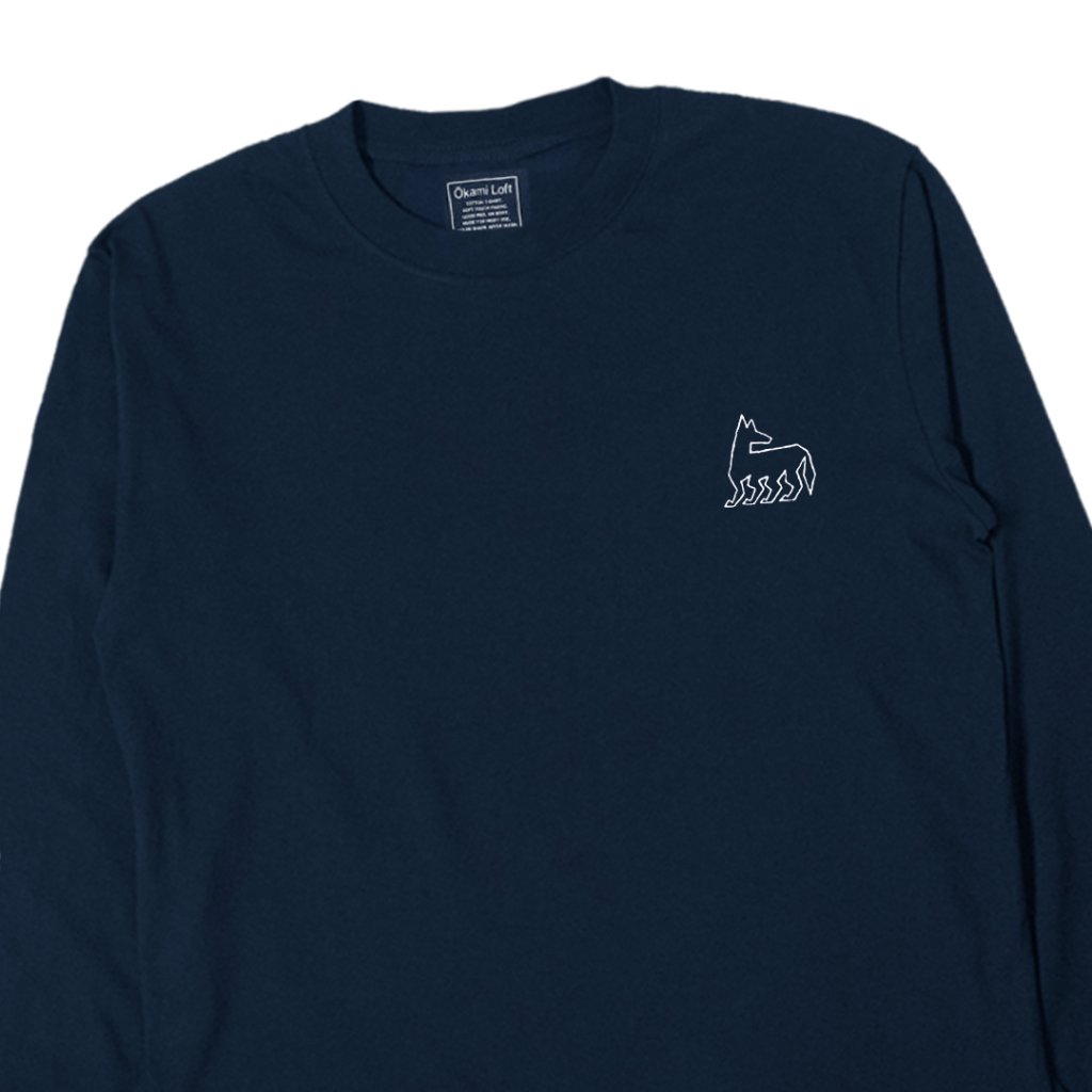 Okami - Sillhouete L/S - Navy