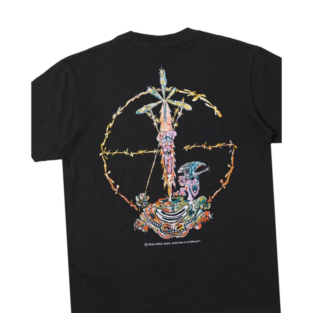 Godplant - Cuscuta T-shirt - Black