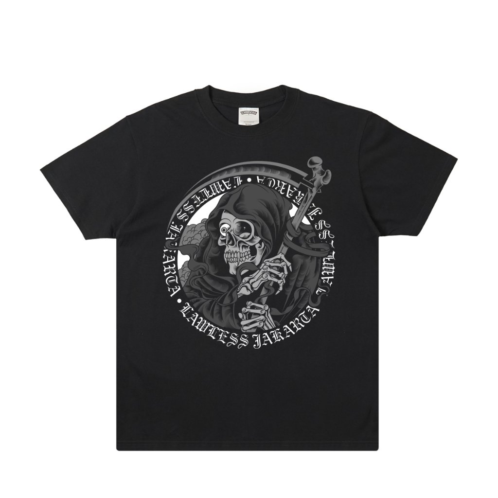 Lawless Jakarta - In Death We Trust T-shirt - Black