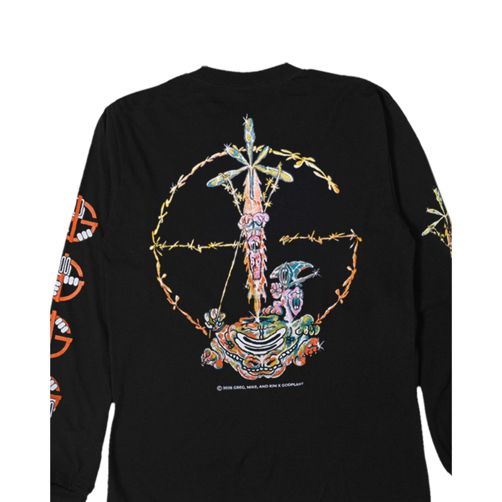 Godplant - Cuscuta Longsleeve - Black