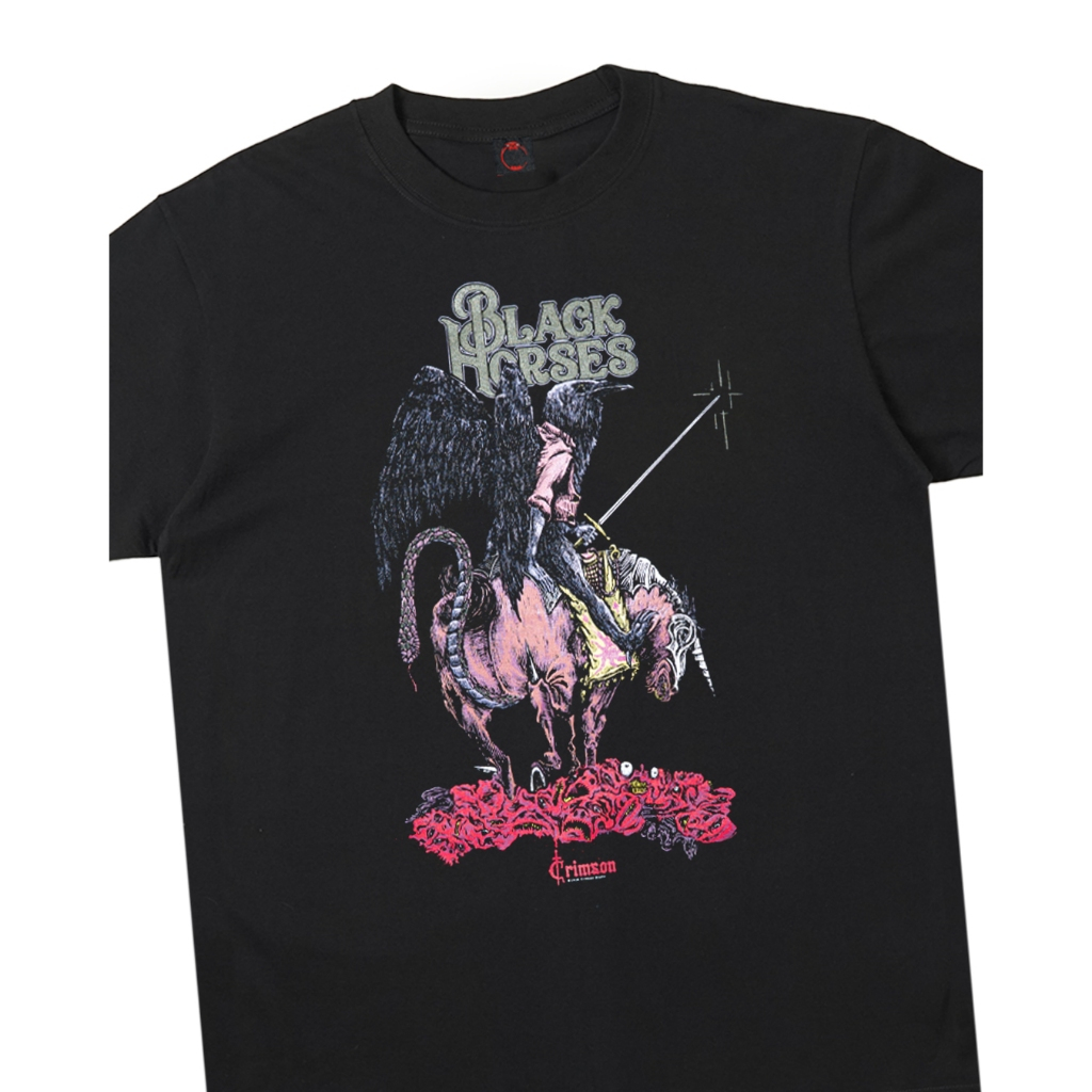 Black Horses - Duskrider T-shirt - Black