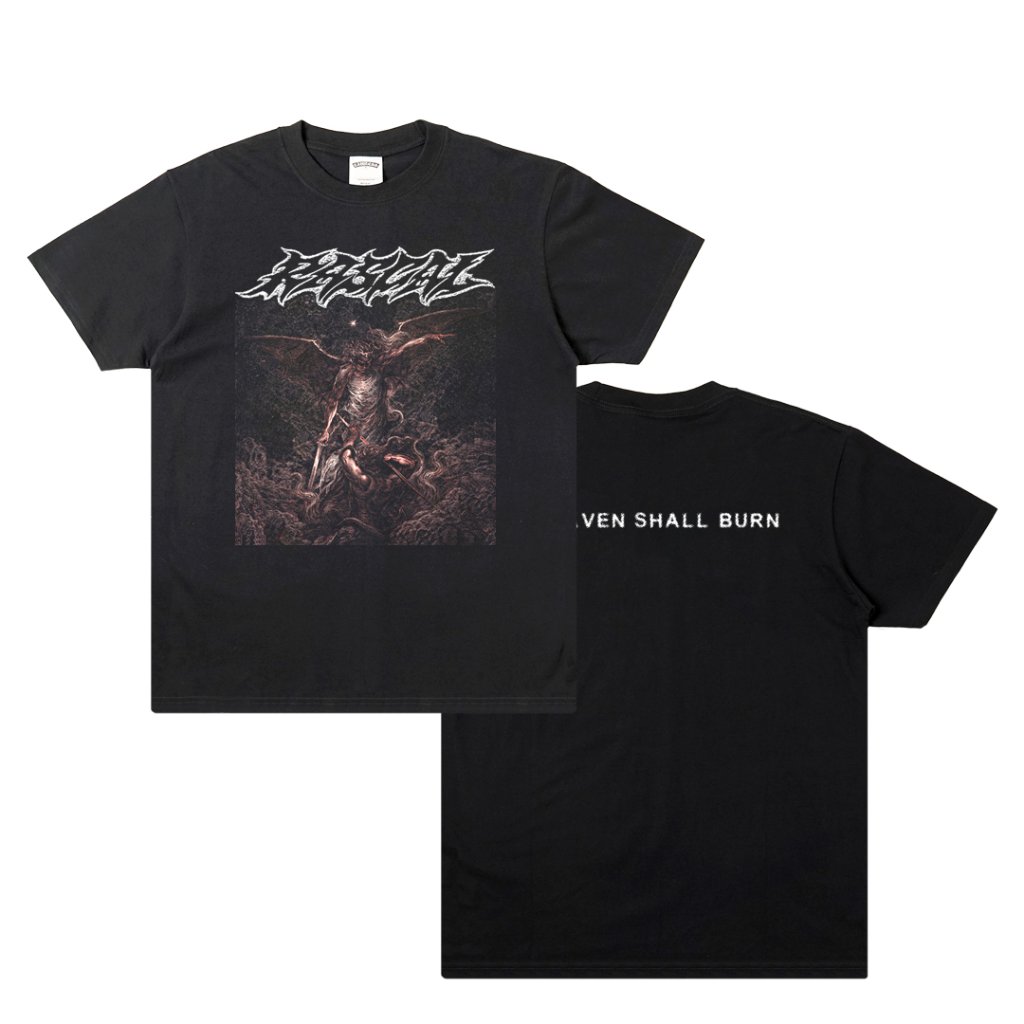 Lawless Jakarta Records - Rascal - Heaven Shall Burn T-shirt - Black