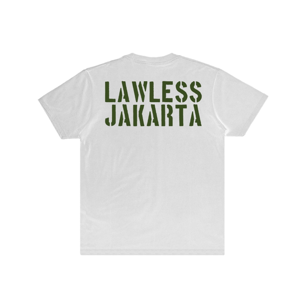 Lawless Jakarta - Kalashnikov T-shirt - White