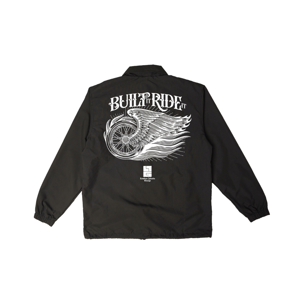 Lawless Jakarta Garage - Built It Windbreaker - Black