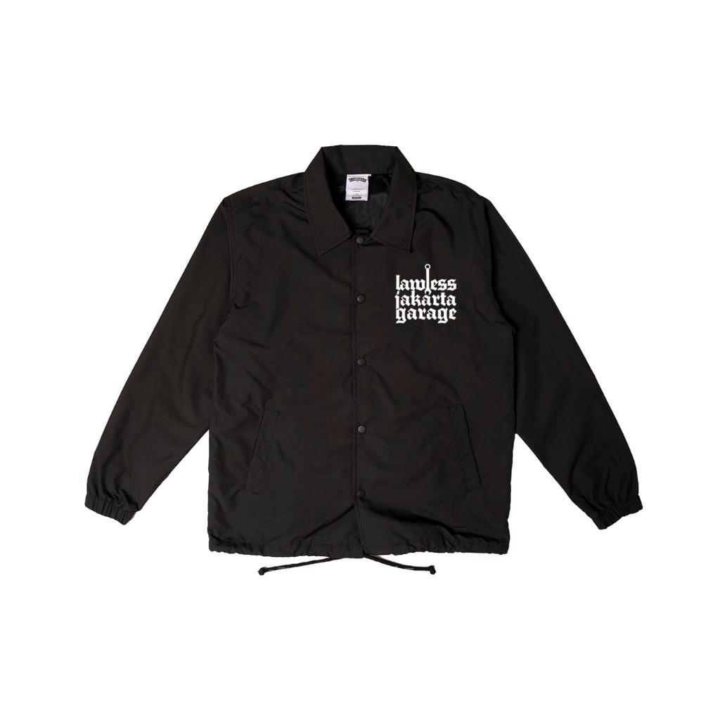 Lawless Jakarta Garage - Built It Windbreaker - Black