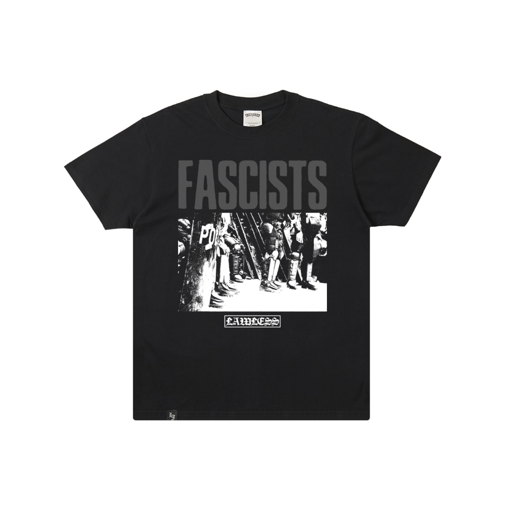 Lawless Jakarta - Fascists T-shirt - Black