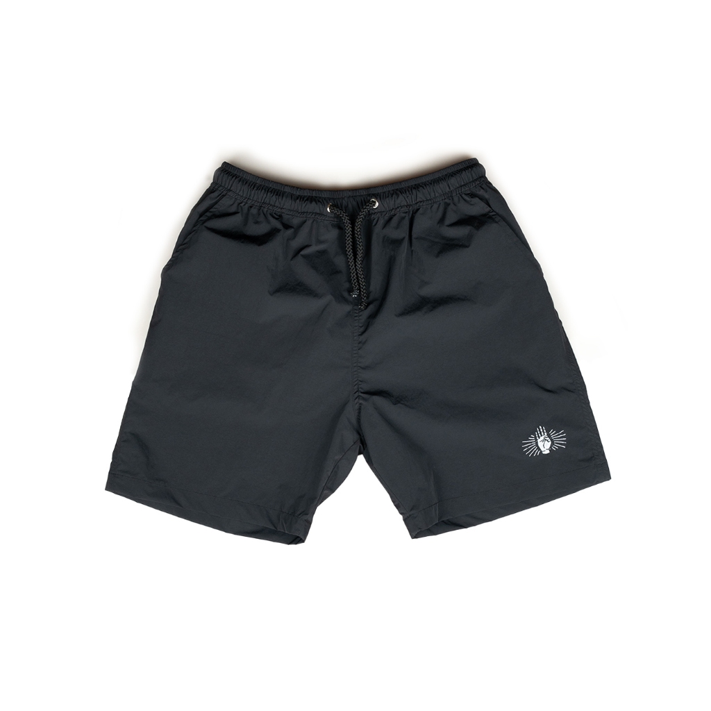 Sekepal Aspal - Hand Logo Boardshort - Black