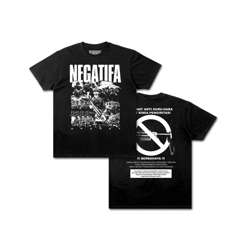 Negatifa - Aparat T-shirt - Black