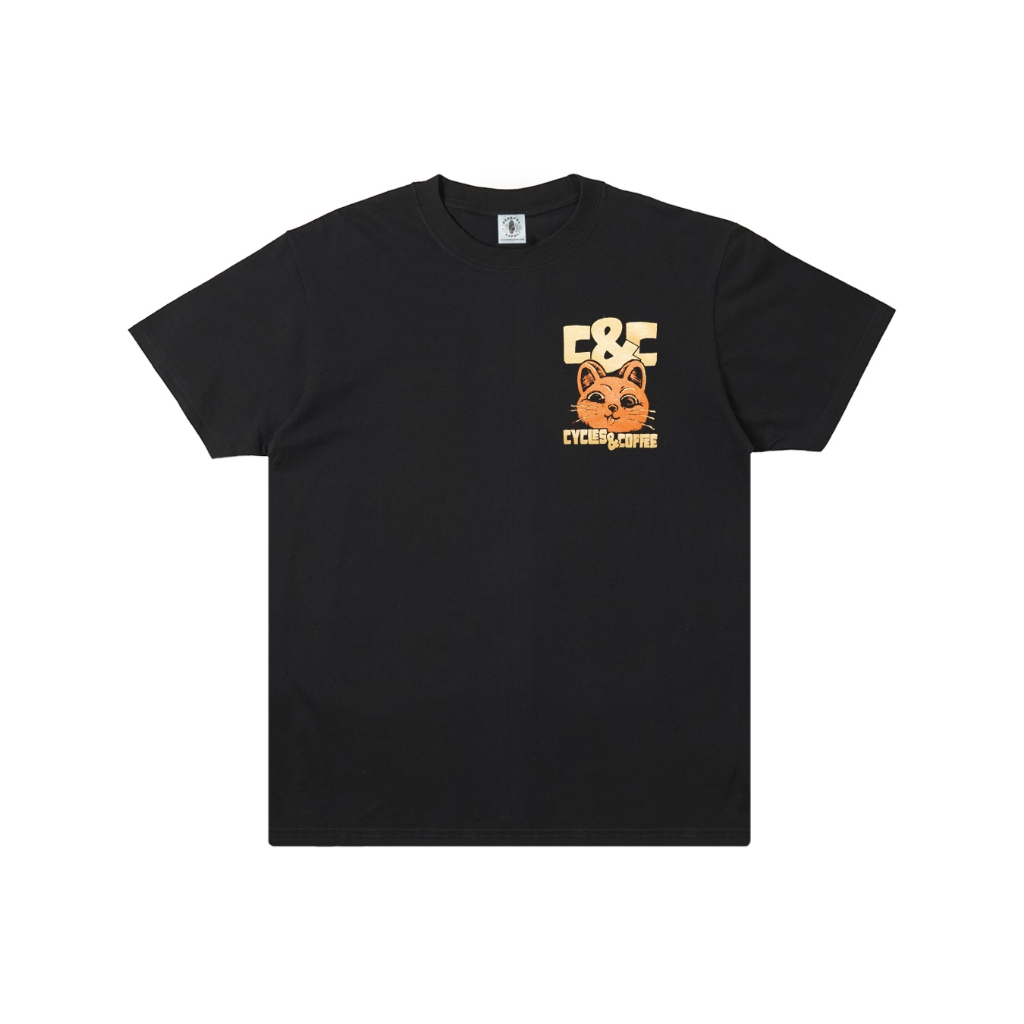 Sekepal Aspal - Cycles & Coffee #3 T-shirt - Black