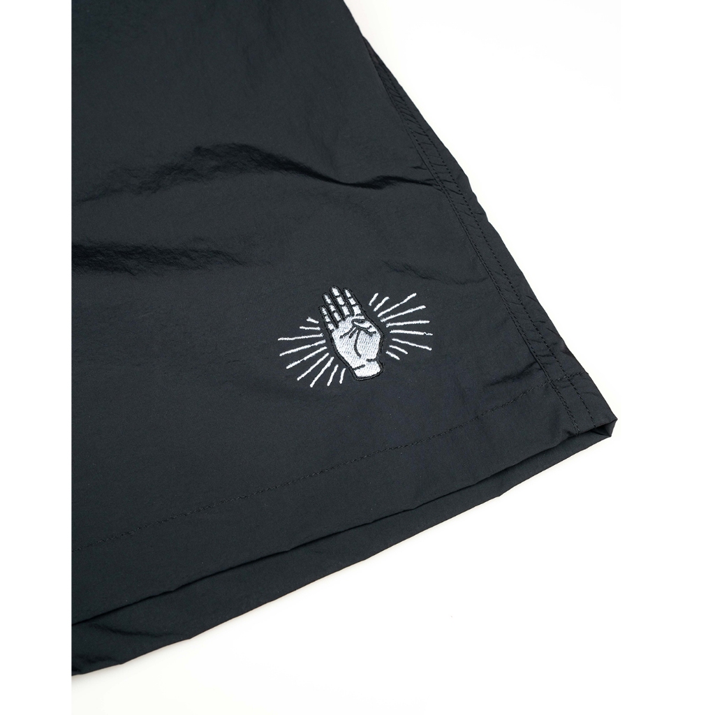 Sekepal Aspal - Hand Logo Boardshort - Black