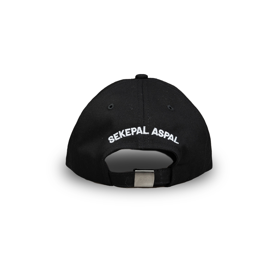 Sekepal Aspal - Hand Logo Dad Cap - Black