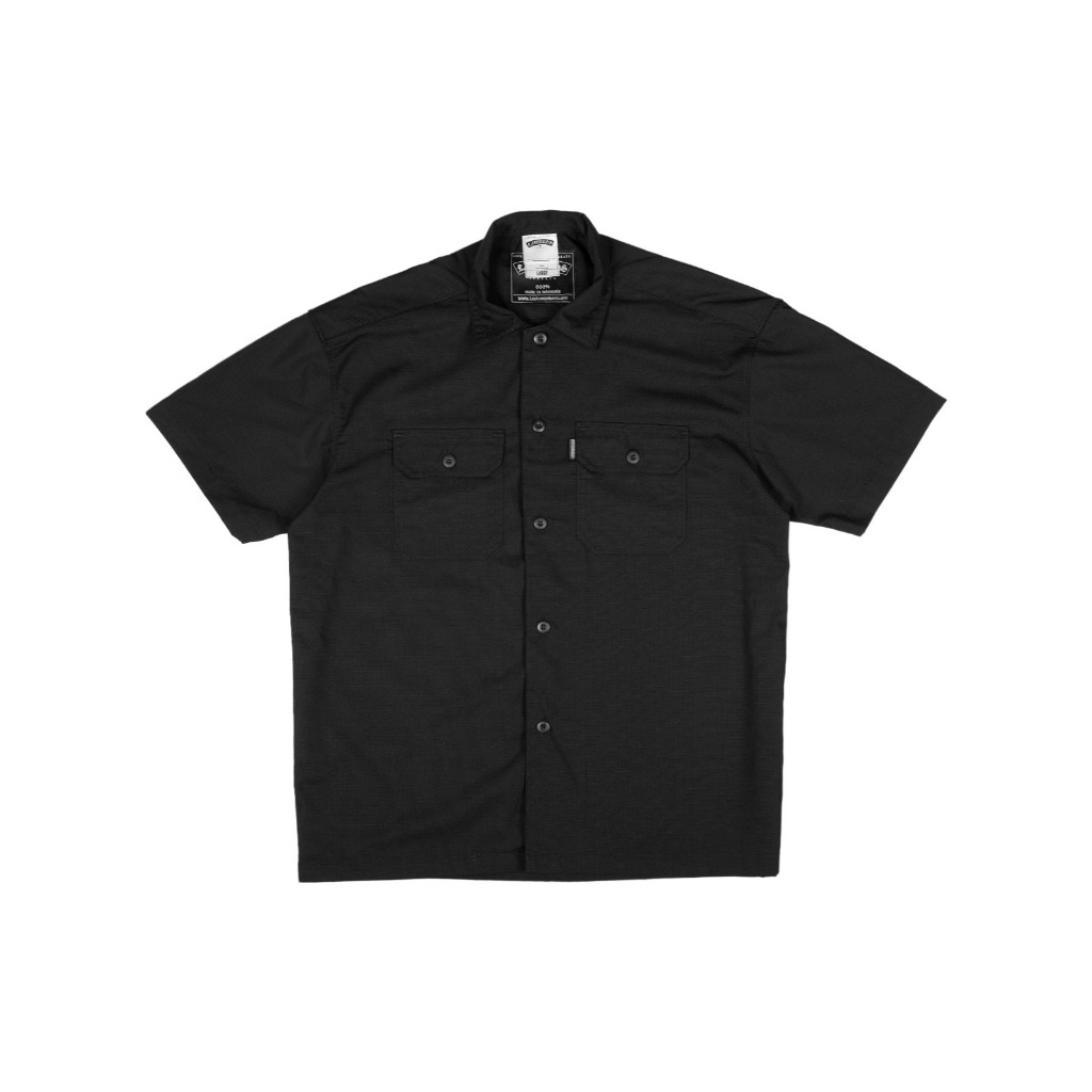 Lawless Jakarta - Infiltrate S/S Button Up Shirt - Black