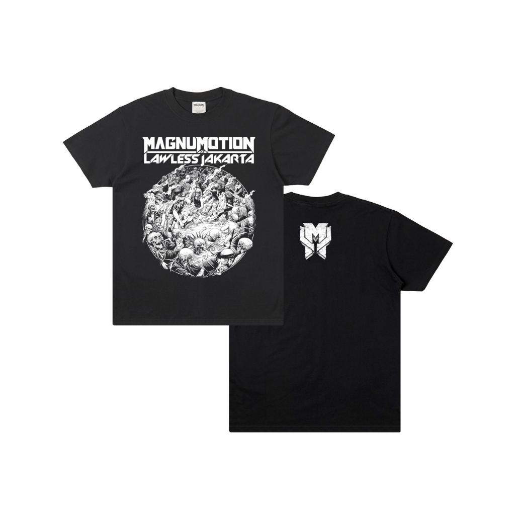 Magnumotion X Lawless Jakarta - Circle Pit T-shirt - Black