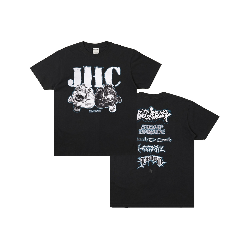Lawless Jakarta Records - Big Boy Live In Jakarta 2026 Tshirt - Black