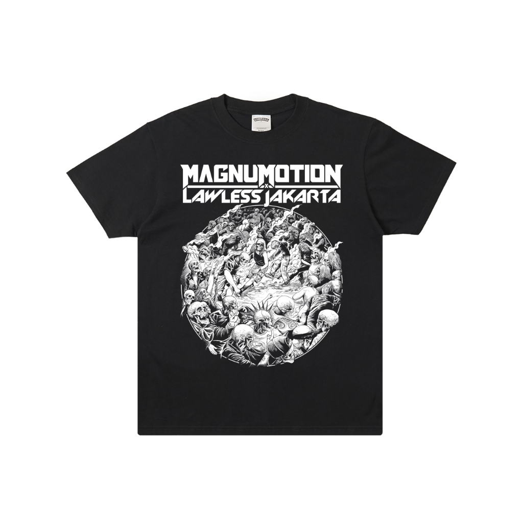 Magnumotion X Lawless Jakarta - Circle Pit T-shirt - Black