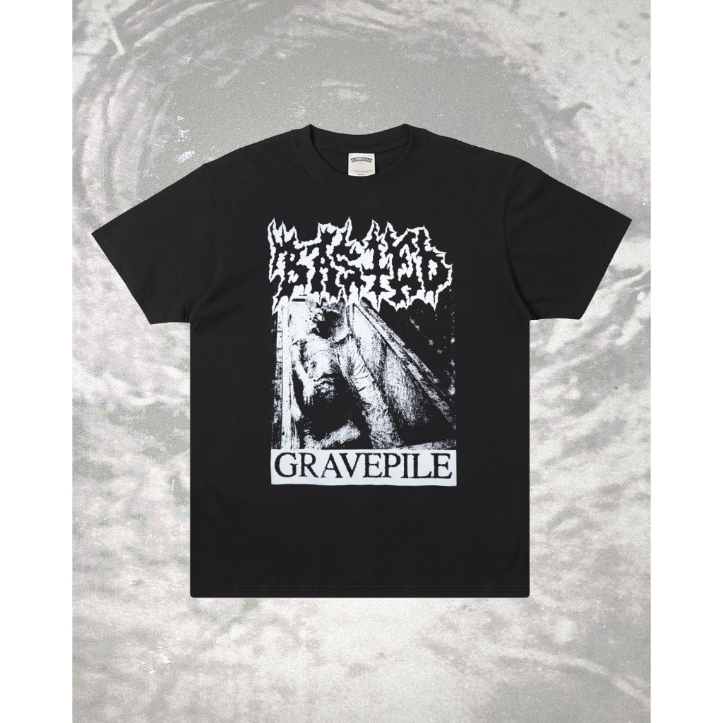 Lawless Jakarta Records - Basted / Gravepile Split Album T-shirt and CD Bundle