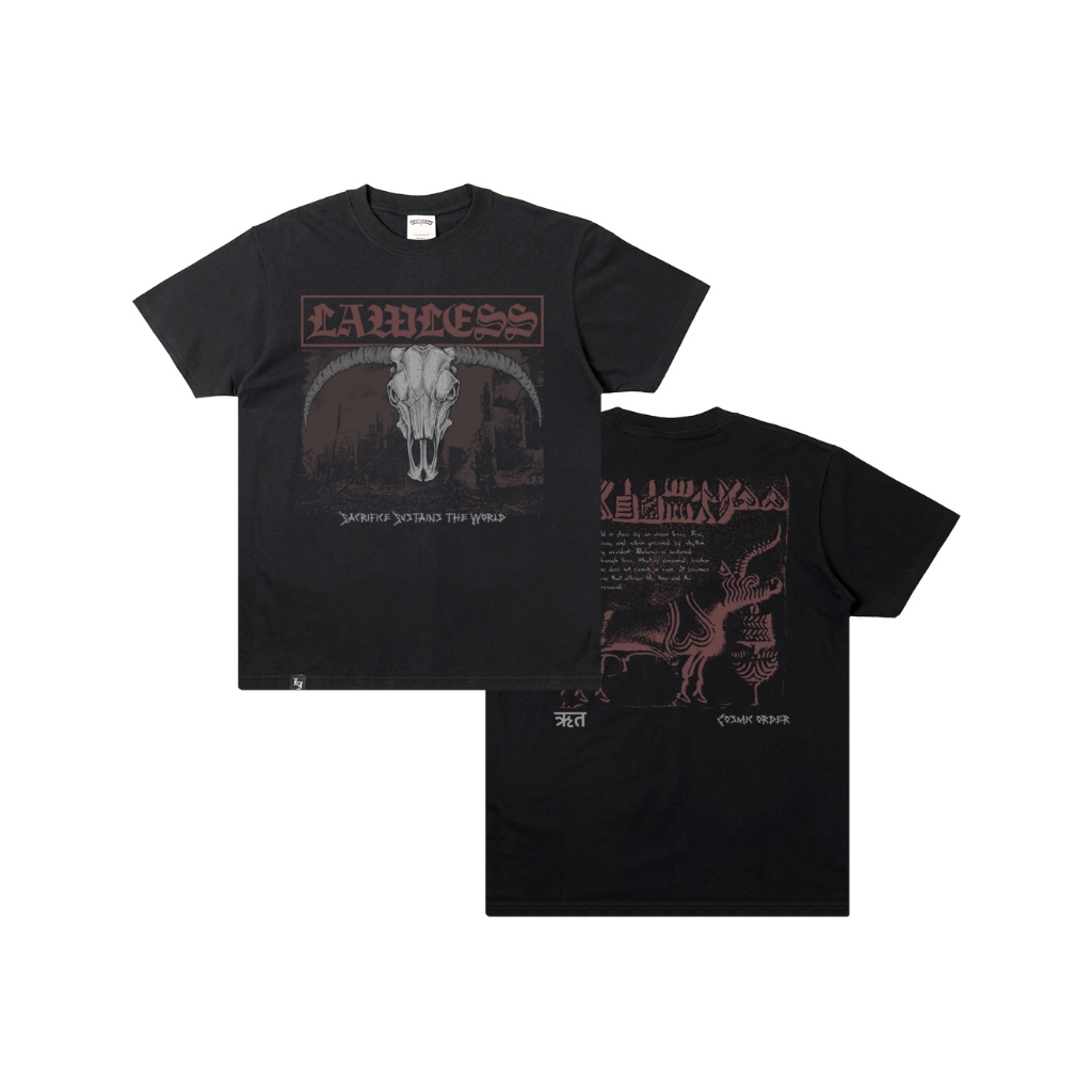 Lawless Jakarta - Sacrifice T-shirt - Black