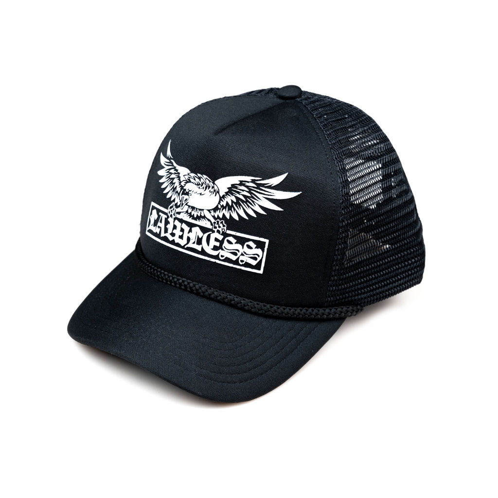 Lawless Jakarta - Doom Eagle Trucker - Black