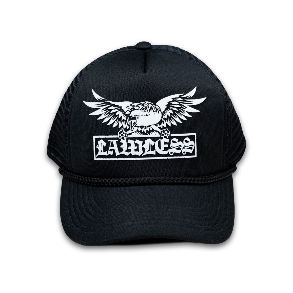 Lawless Jakarta - Doom Eagle Trucker - Black