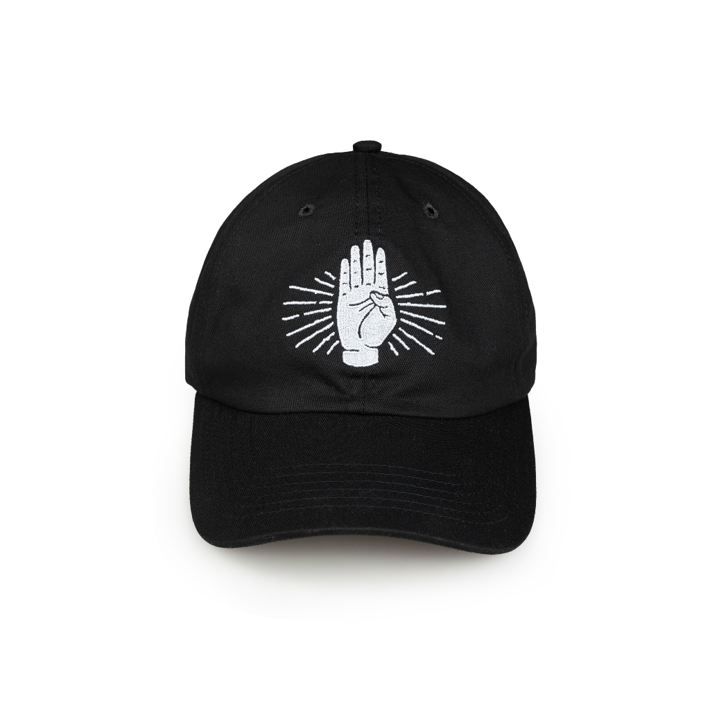 Sekepal Aspal - Hand Logo Dad Cap - Black