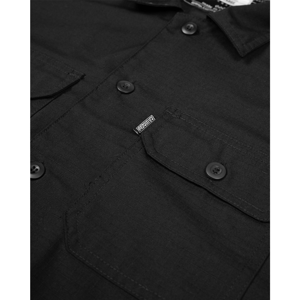 Lawless Jakarta - Infiltrate S/S Button Up Shirt - Black