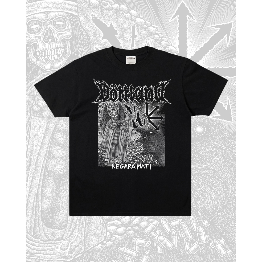 Lawless Jakarta Records - Dottland - Negara Mati T-shirt & CD - Bundle