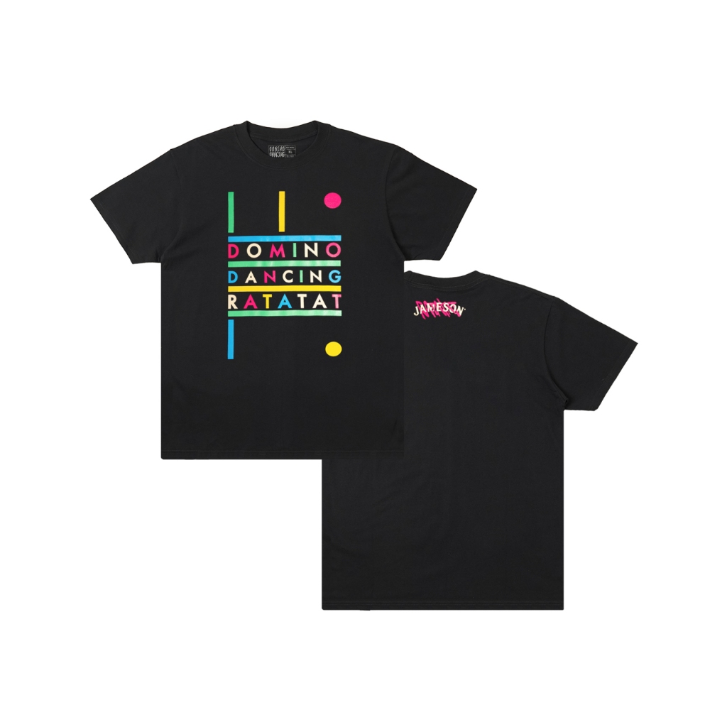Ratatat - Domino Dancing x Jameson Anniversary T-shirt - Black