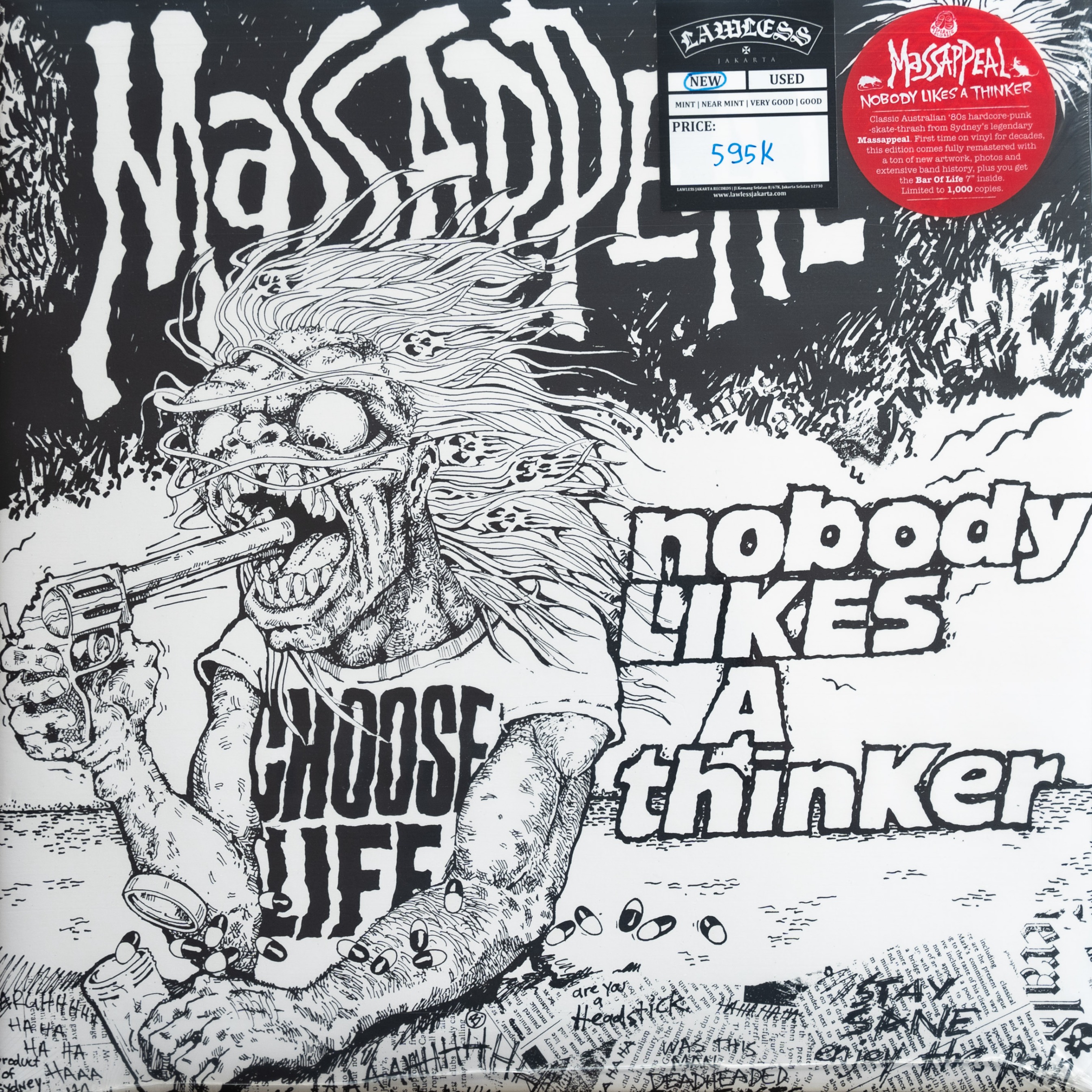 MASSAPEAL - Nobody Likes A Thinker LP - Vinyl