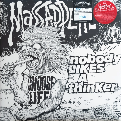 Image of MASSAPEAL - Nobody Likes A Thinker LP - Vinyl