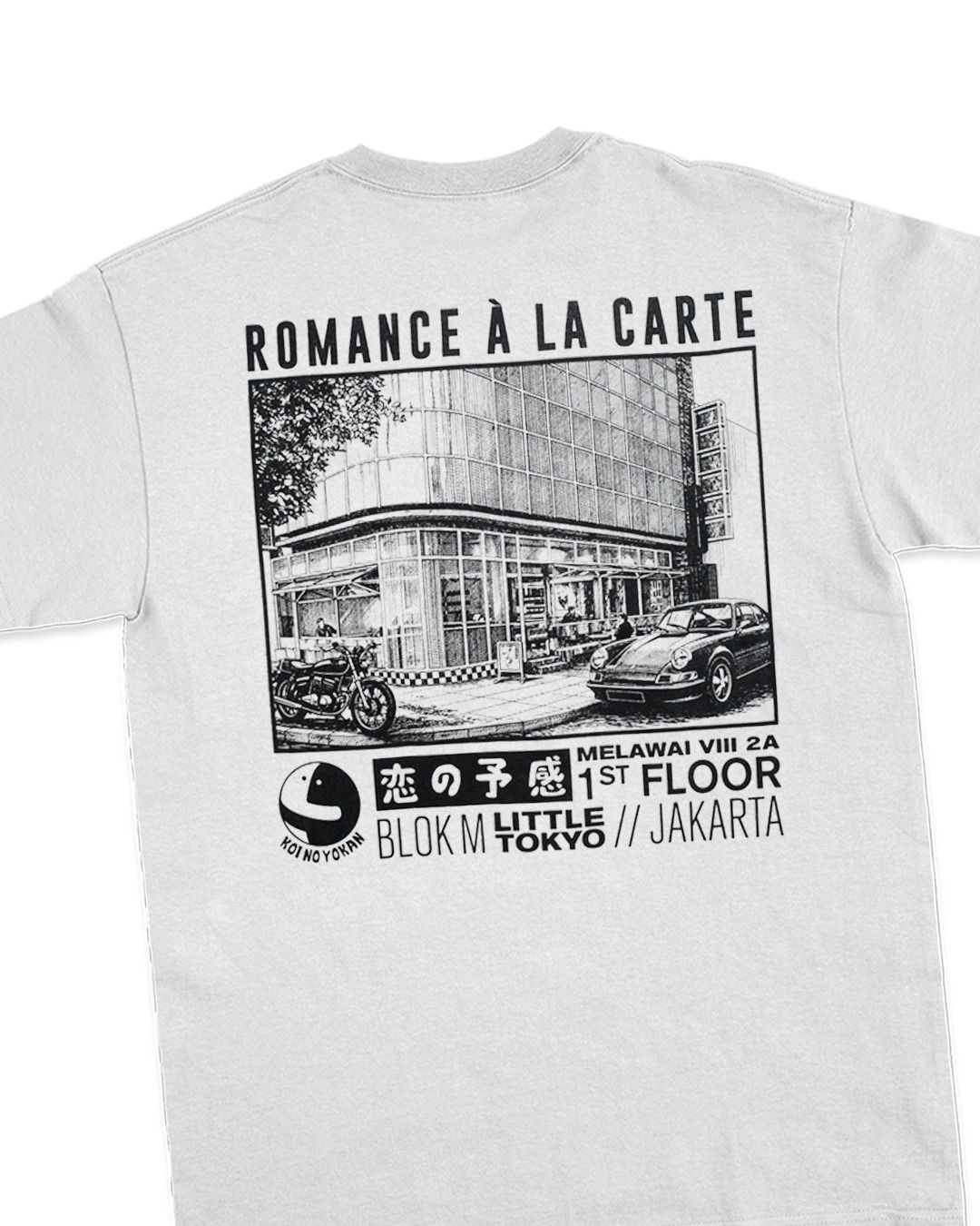 Koi No Yokan - Street Corner T-Shirt - White
