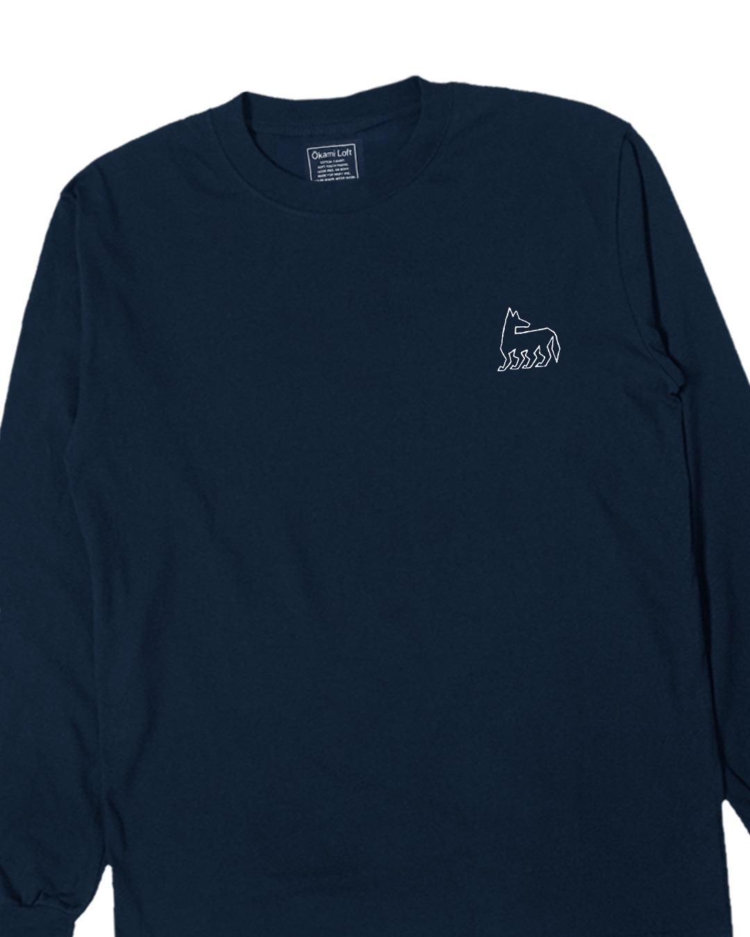 Okami Loft - Silhouette L/S - Navy 