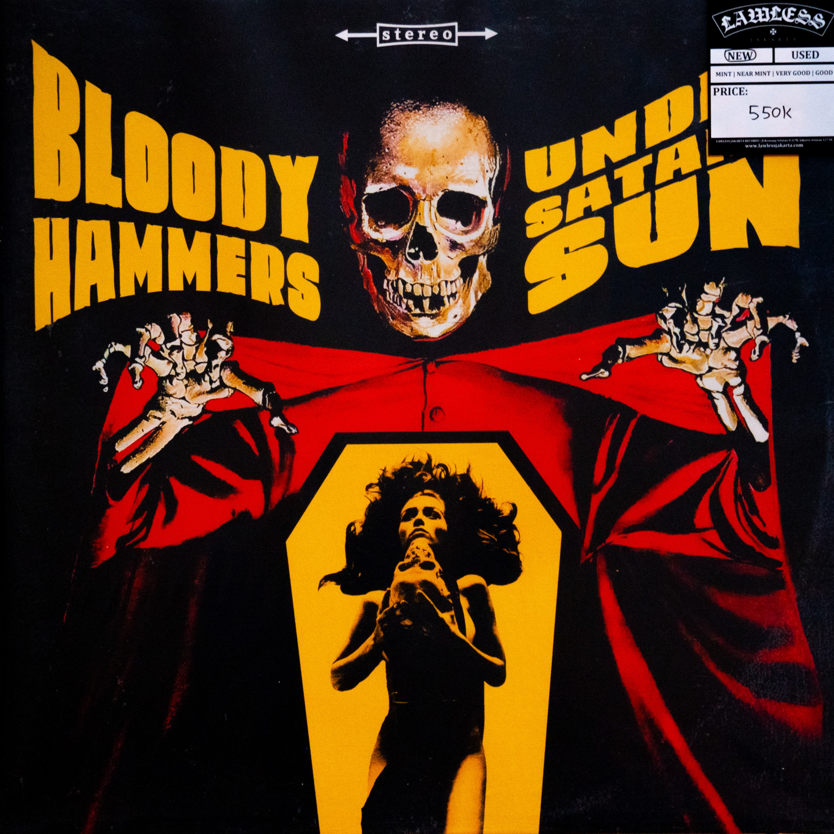 BLOODY HAMMERS - Under Satan Sun LP -Vinyl