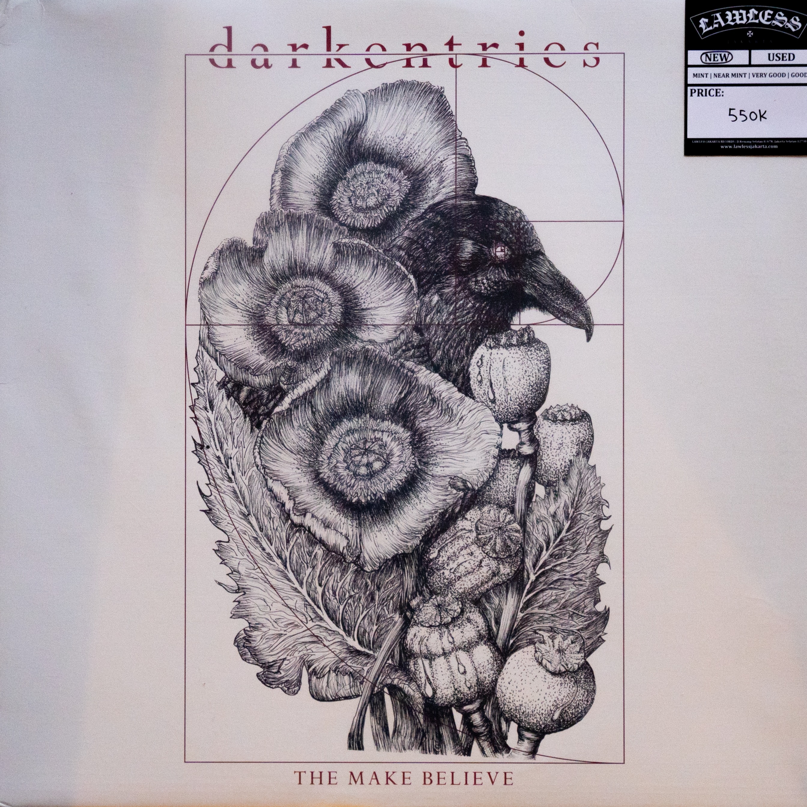 DARKENTRIES - The Make Believe LP - Vinyl