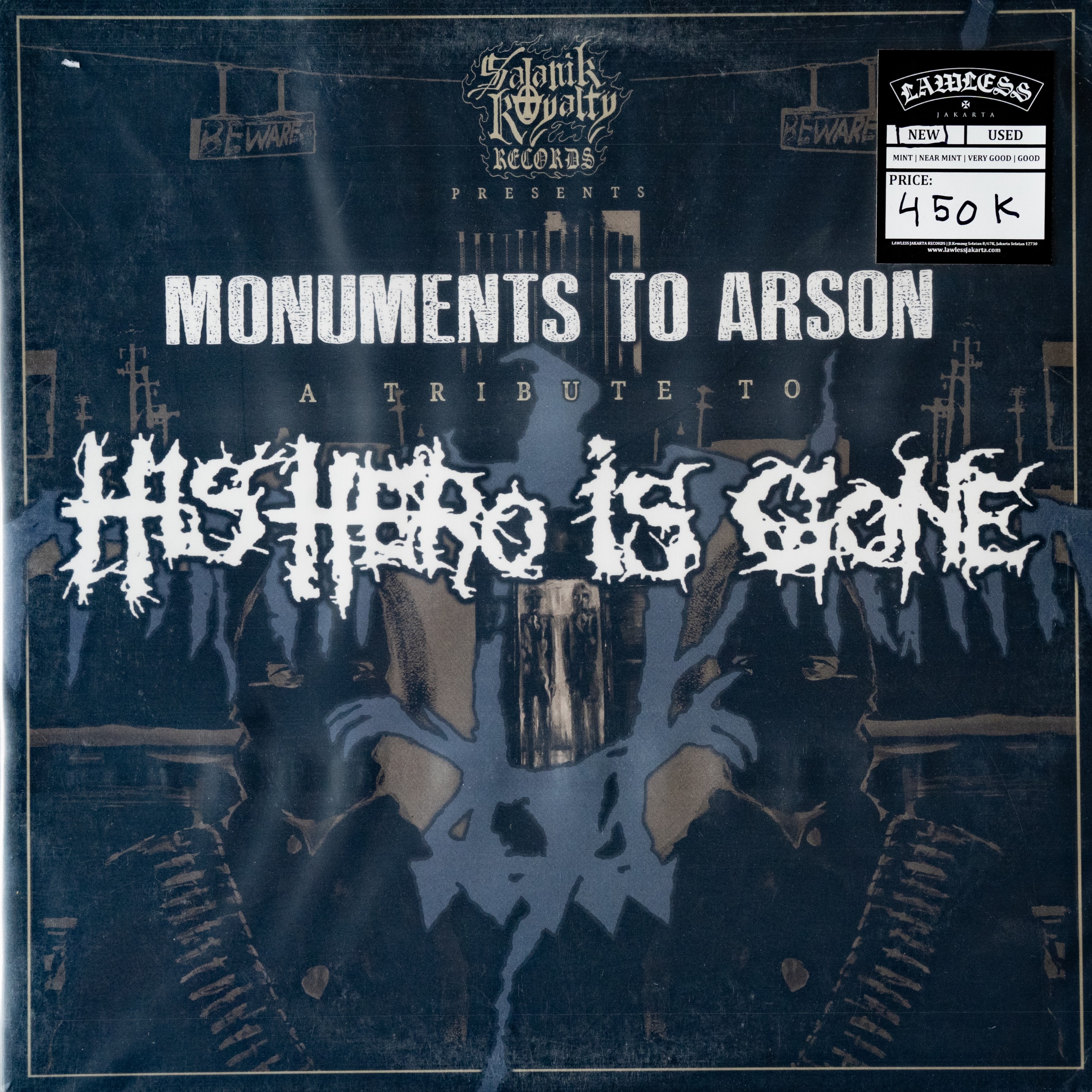 MONUMENTS TO ARSON - A Tribute to His Hero Is Gone LP - Vinyl