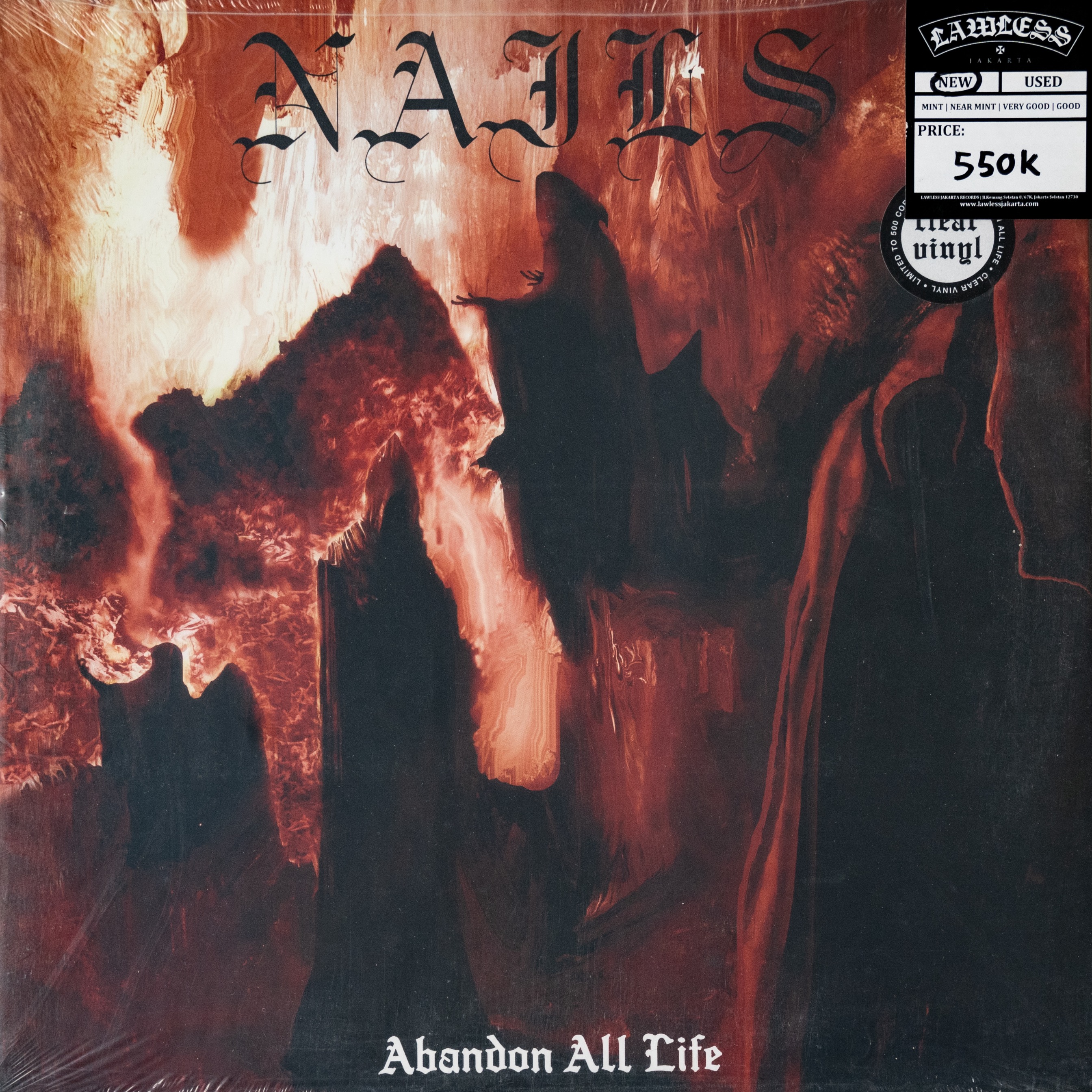 NAILS - Abandon All Life LP - Vinyl
