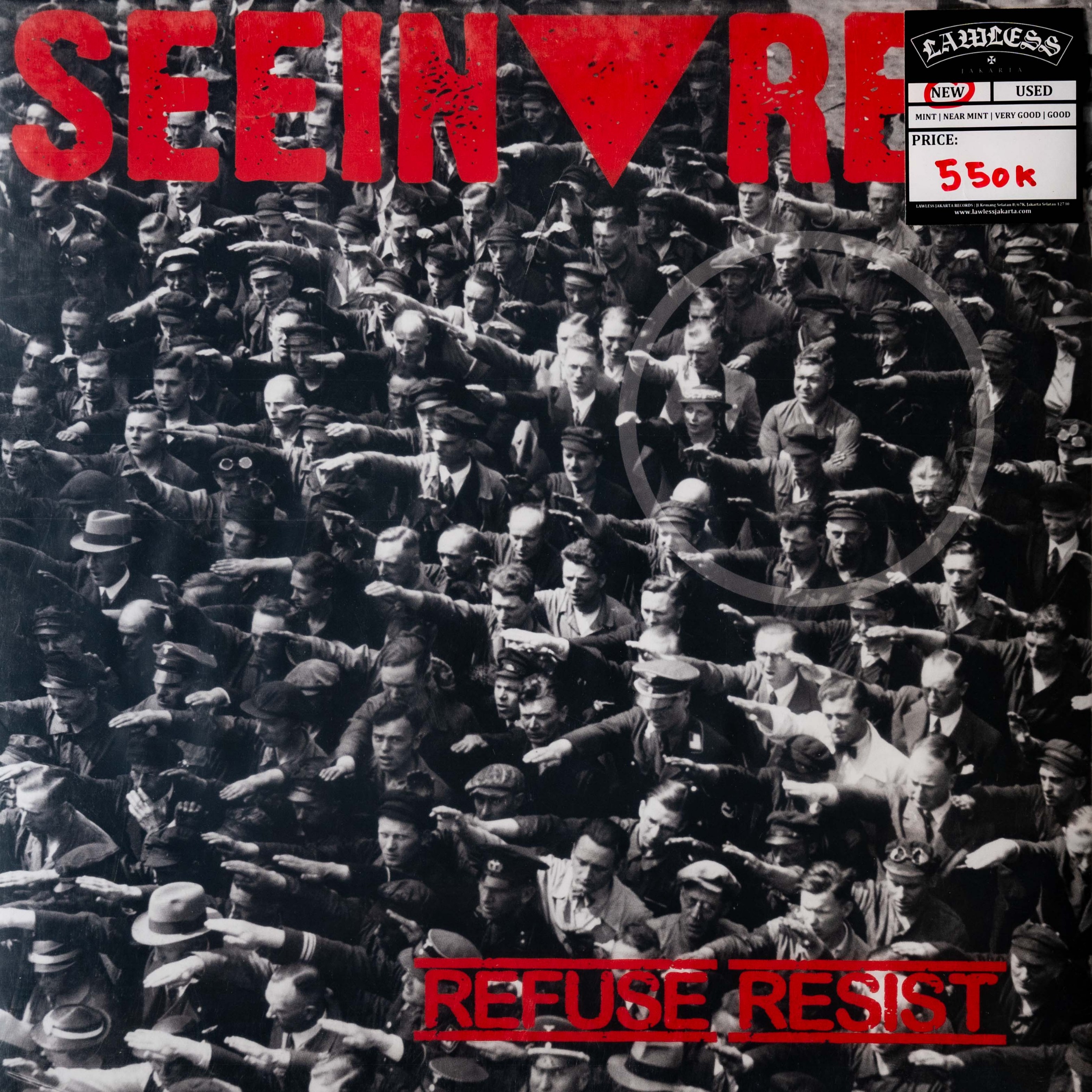 SEEIN RED - Refust Resist LP - Vinyl