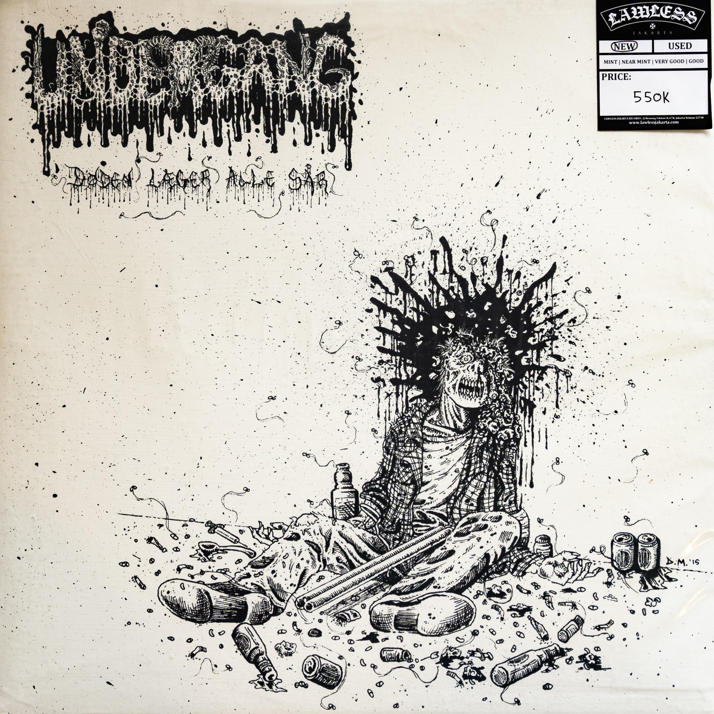 UNDERGANG - Doden Leager Alle Sar LP - Vinyl