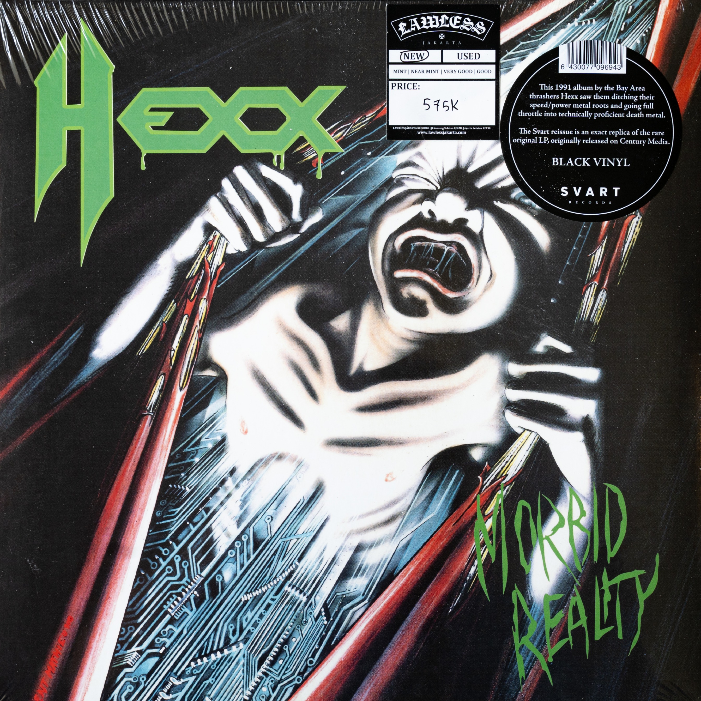 HEXX - Morbid Reality LP - Vinyl