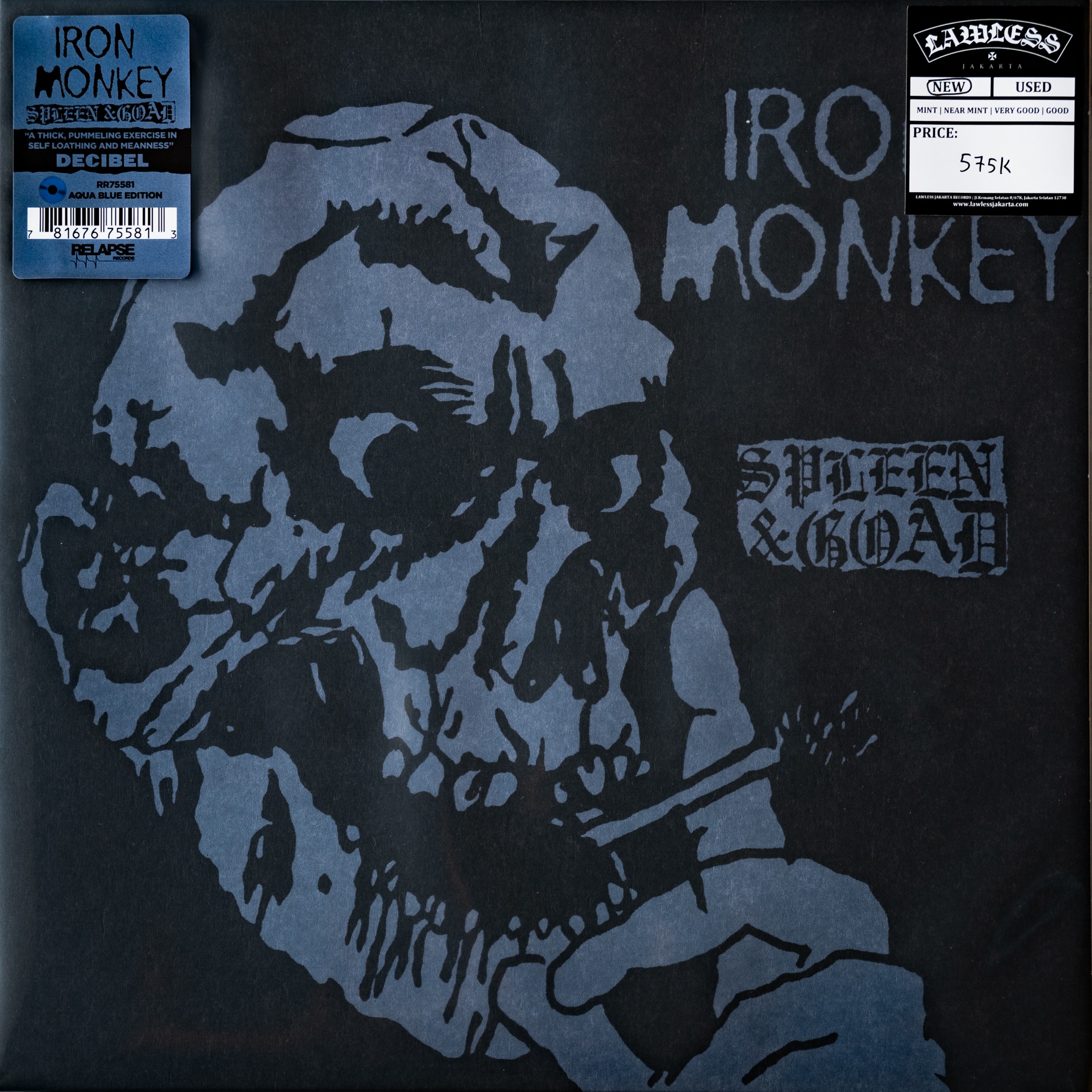 IRON MONKEY -  Spleen & Goad LP - Vinyl