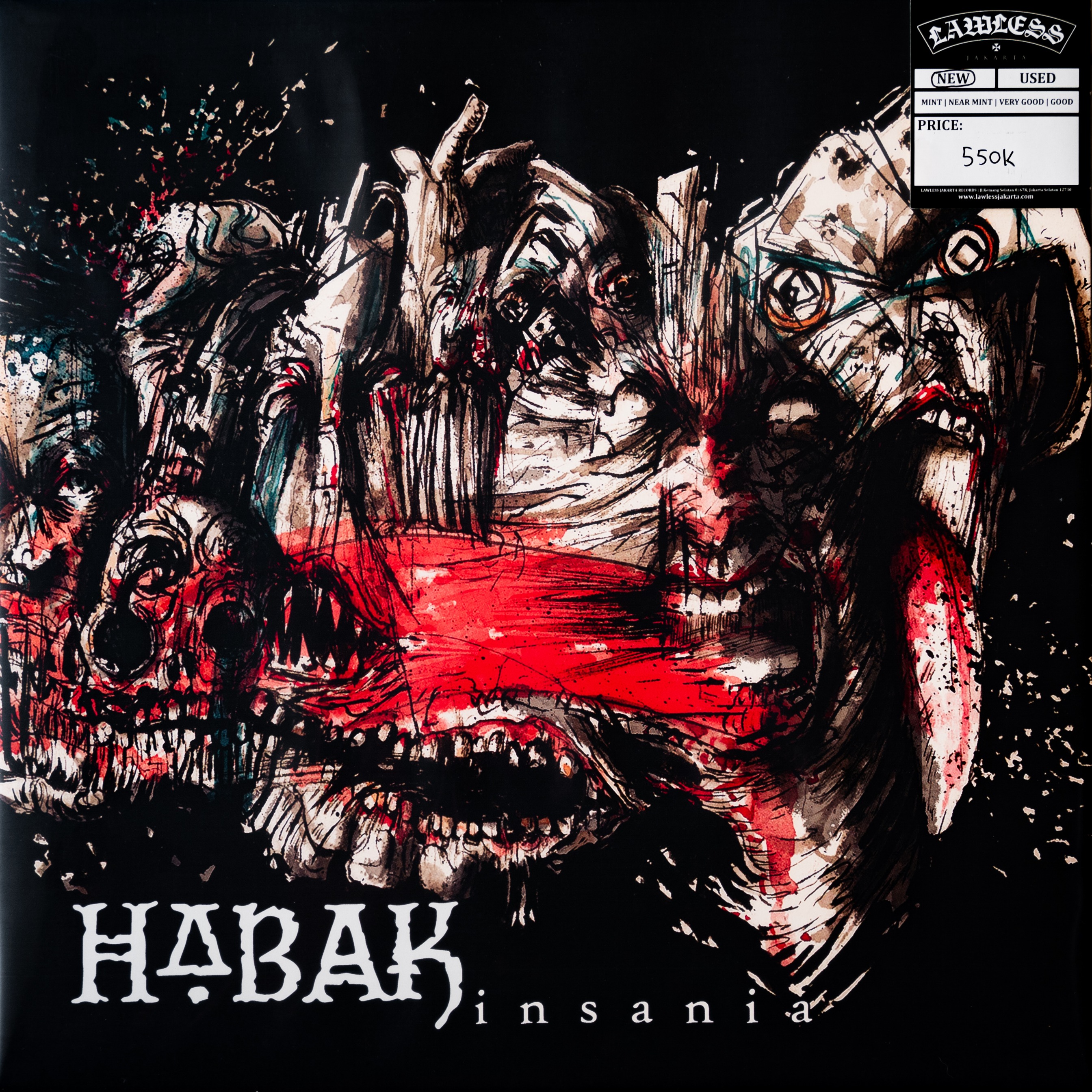 HABAK - Insania LP - Vinyl