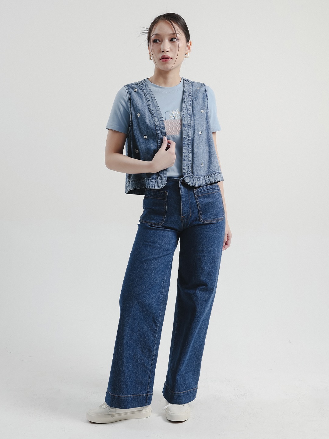 Lavine Denim Vest