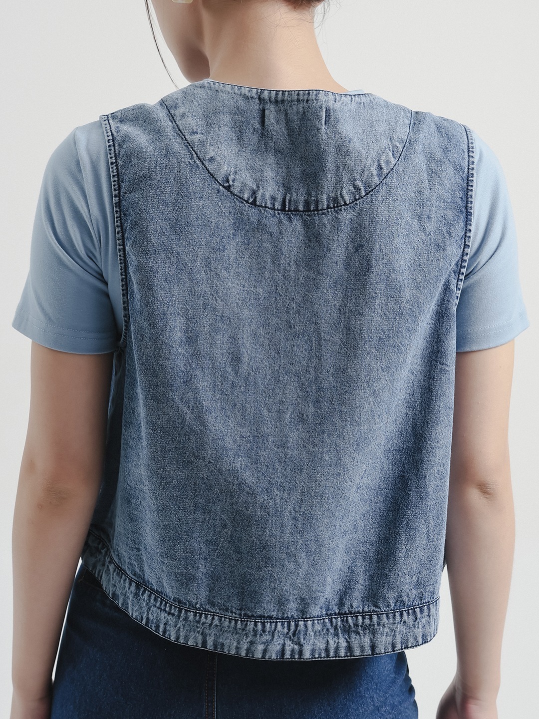 Lavine Denim Vest