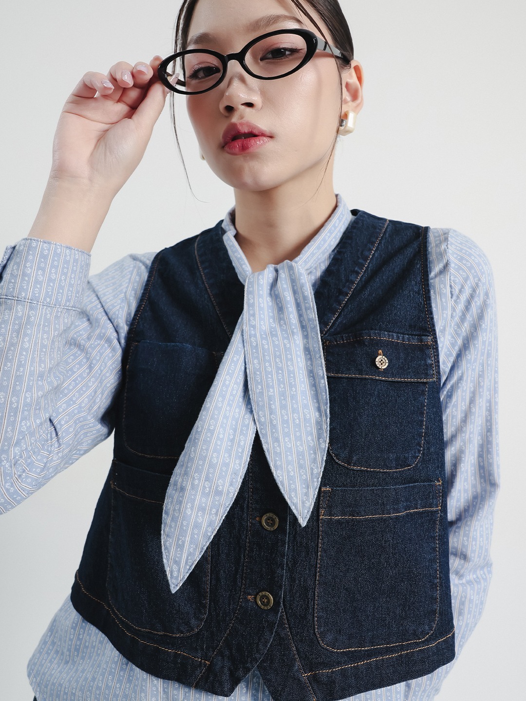 Kallie Vest Blouse