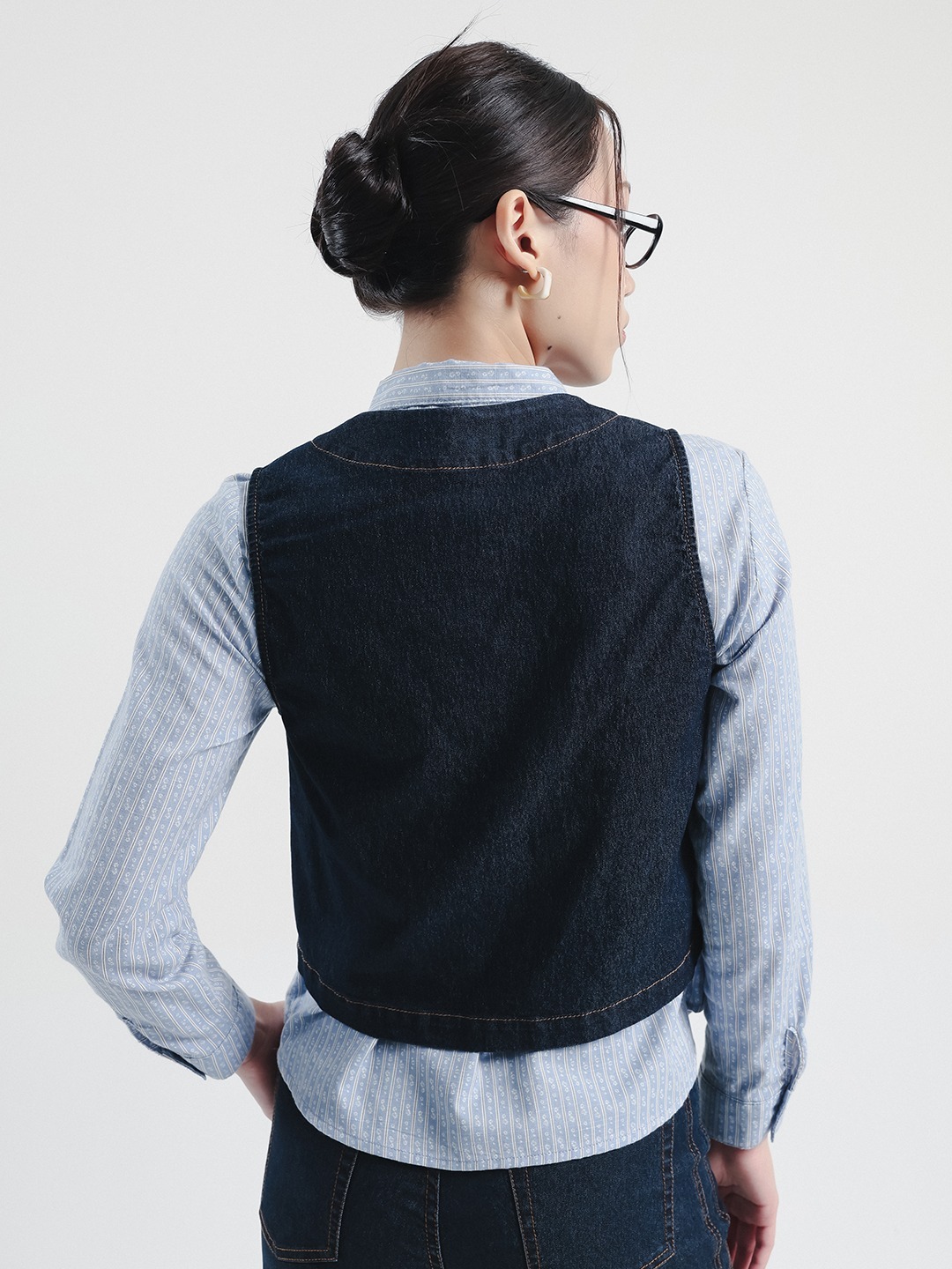 Kallie Vest Blouse